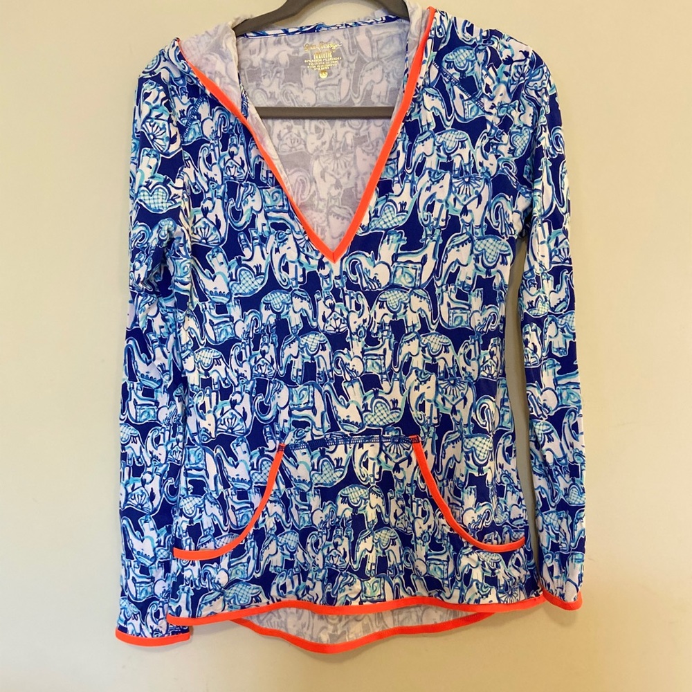 Lilly Pulitzer Luxletic Sweatshirt Size XSmall